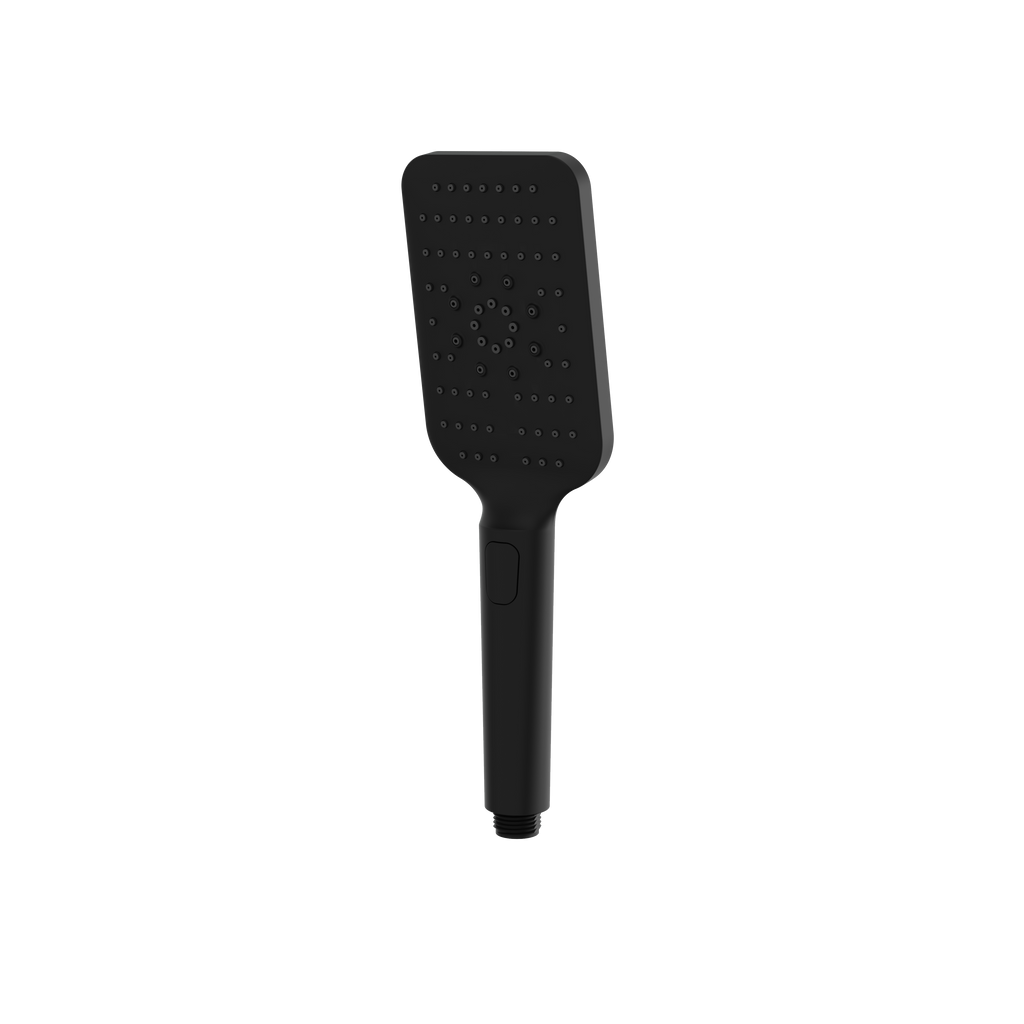 Aquabrass Handshower 85154 Square Hand Shower with Push Button 3-Function
