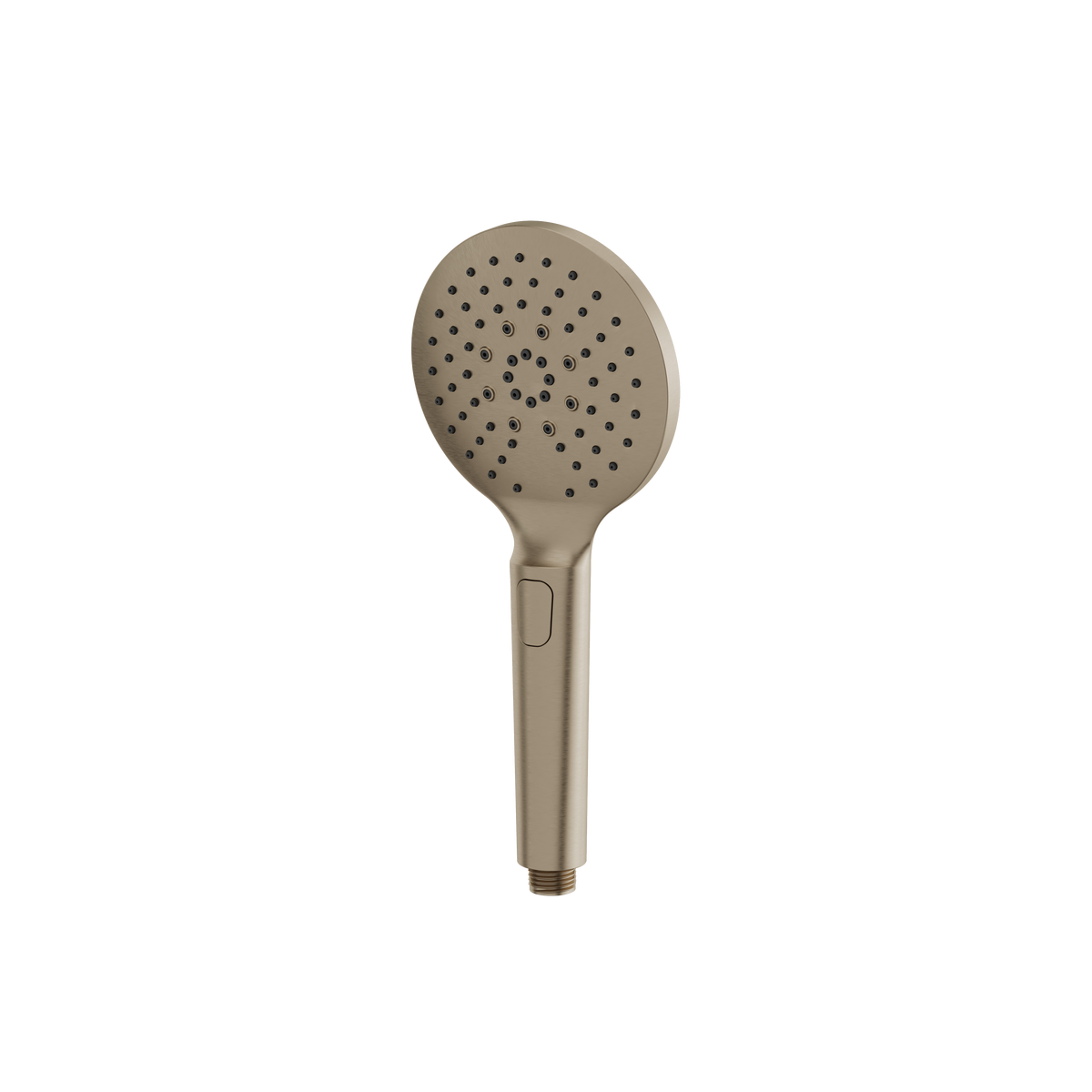 Aquabrass Handshower 85265 Round Hand Shower with Push Button 3-Function