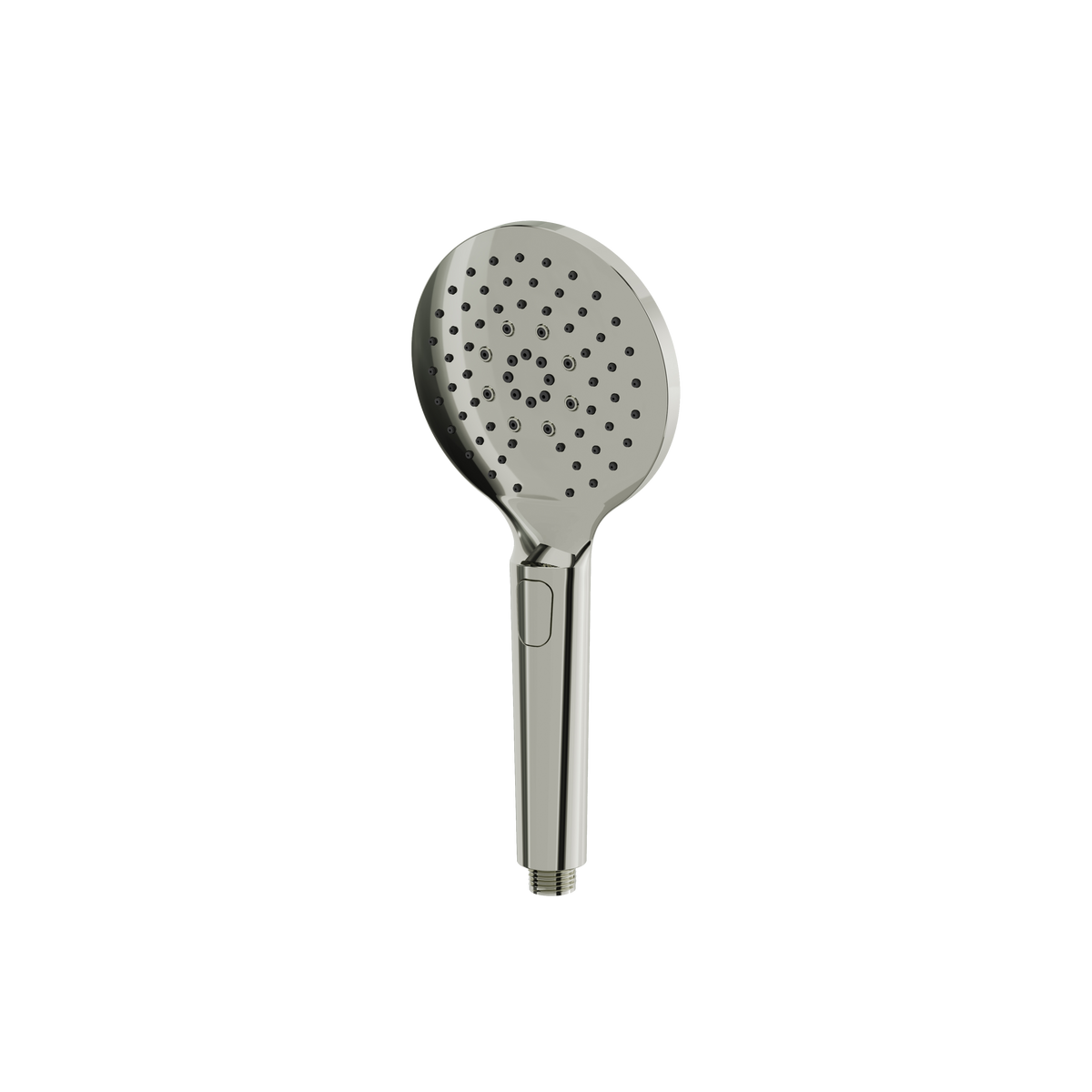 Aquabrass Handshower 85265 Round Hand Shower with Push Button 3-Function