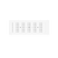 Aquabrass CuraSpa 932 932 43X16 Recessed Rain Head