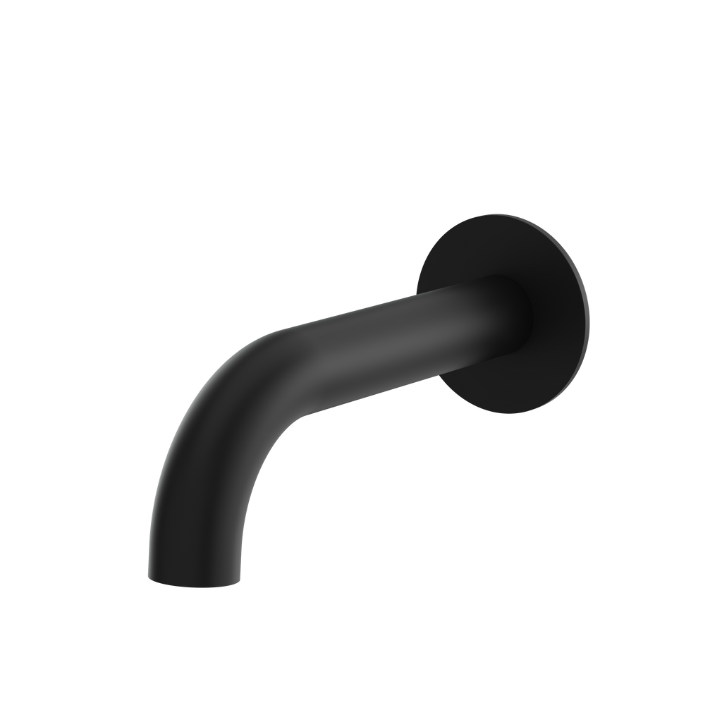 Aquabrass Tub Spout 11132 7" Round Slip Fit No Diverter