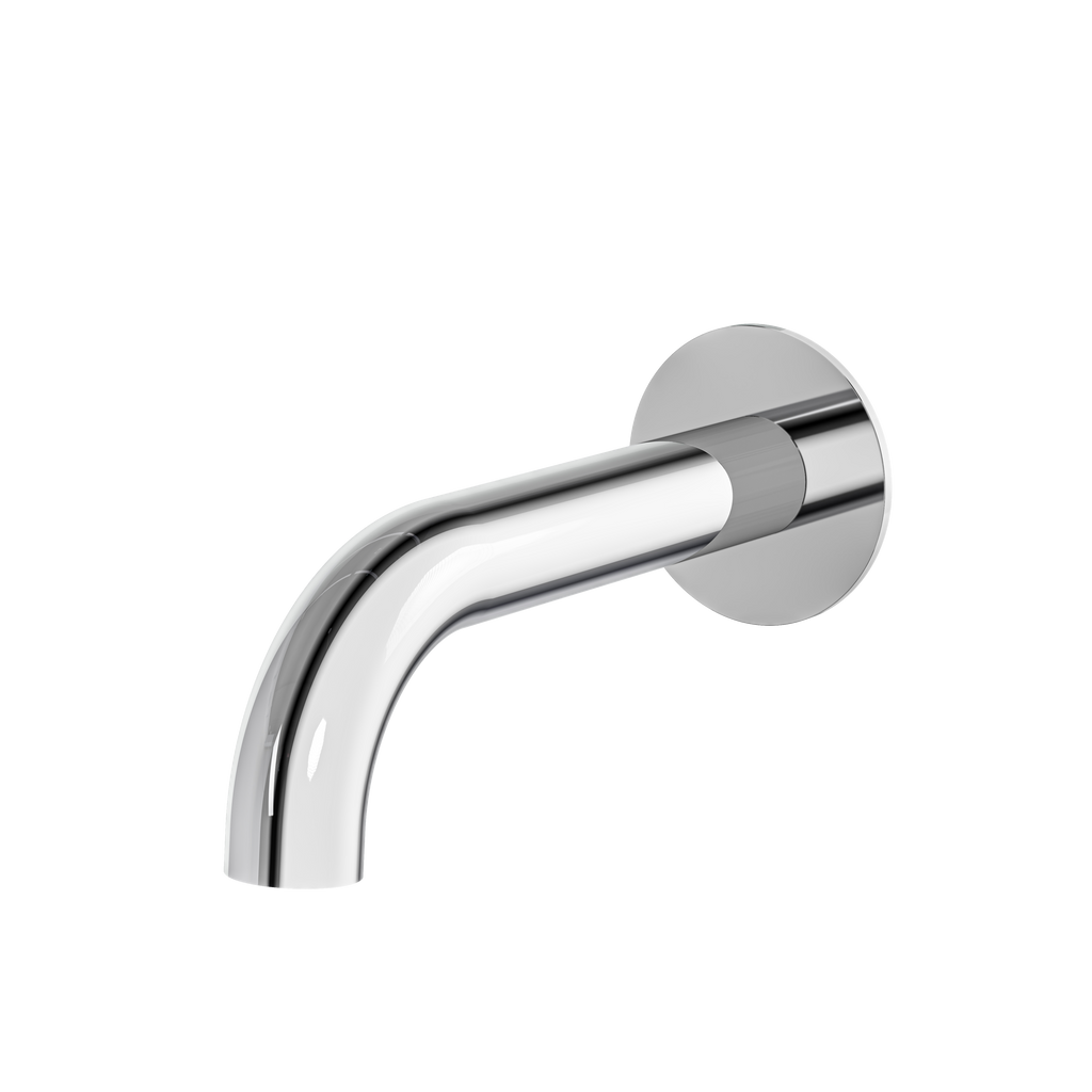 Aquabrass Tub Spout 11132 7" Round Slip Fit No Diverter
