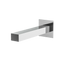 Aquabrass Tub Spout 11732 7" Square Slip Fit No Diverter