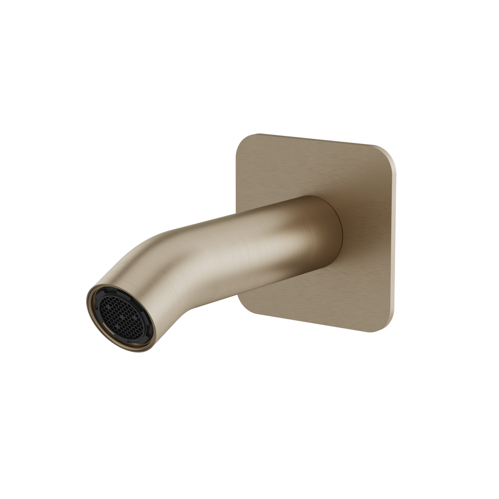 Aquabrass Tub Spout 12032 4 3/4" Round No Diverter