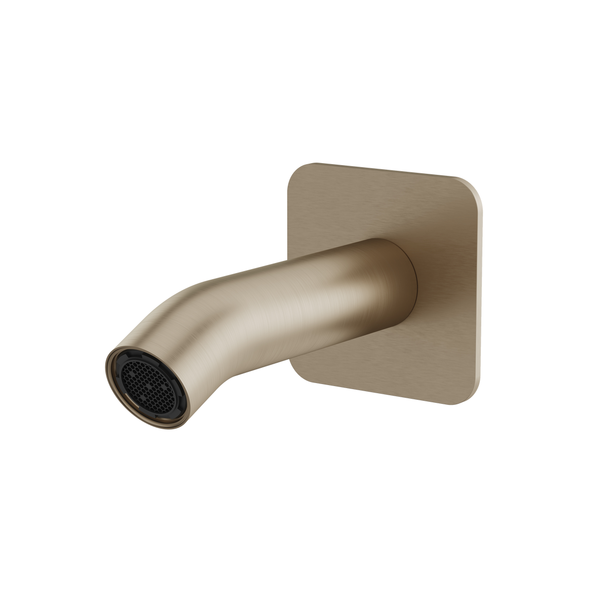 Aquabrass Tub Spout 12032 4 3/4" Round No Diverter
