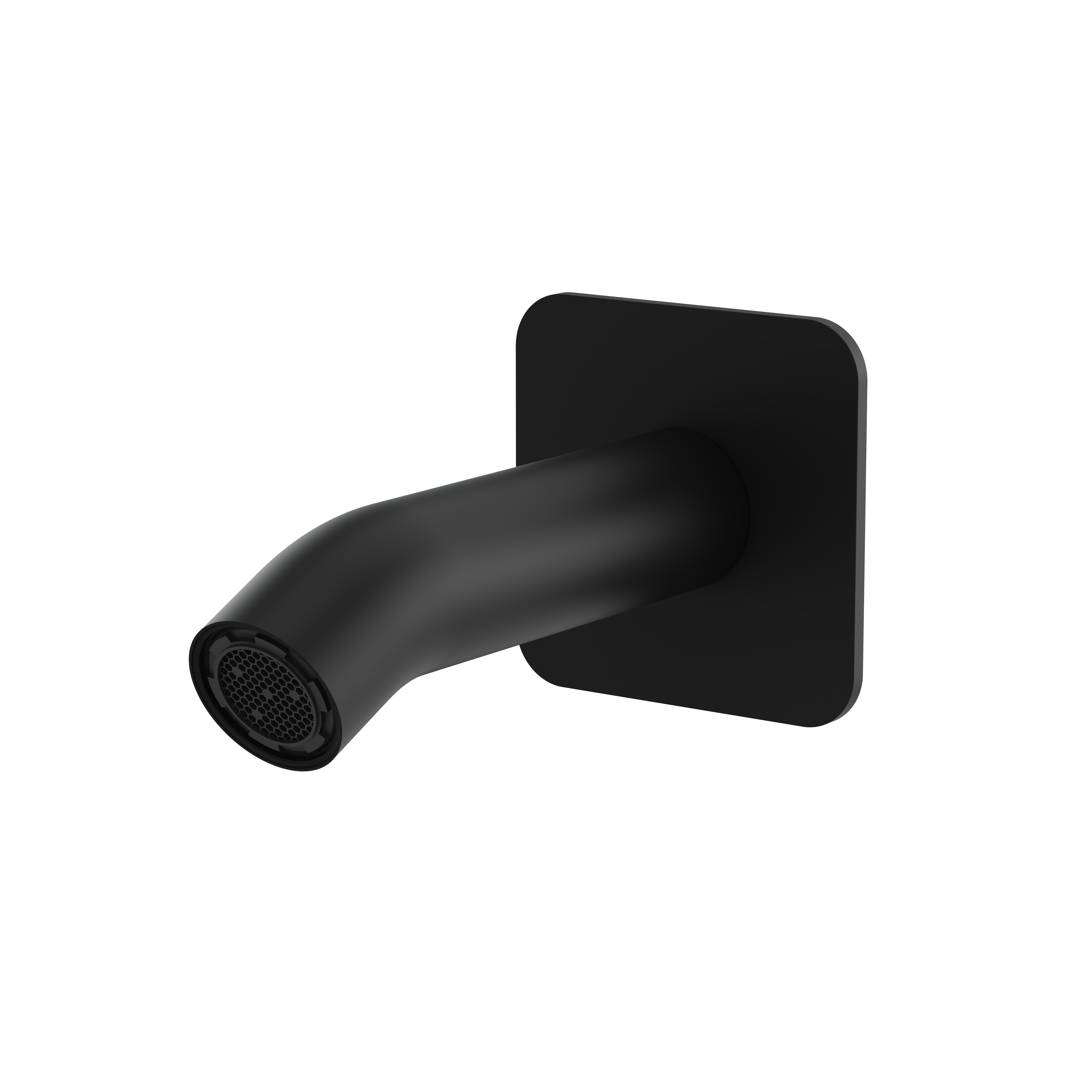 Aquabrass Tub Spout 12032 4 3/4" Round No Diverter Secondary image