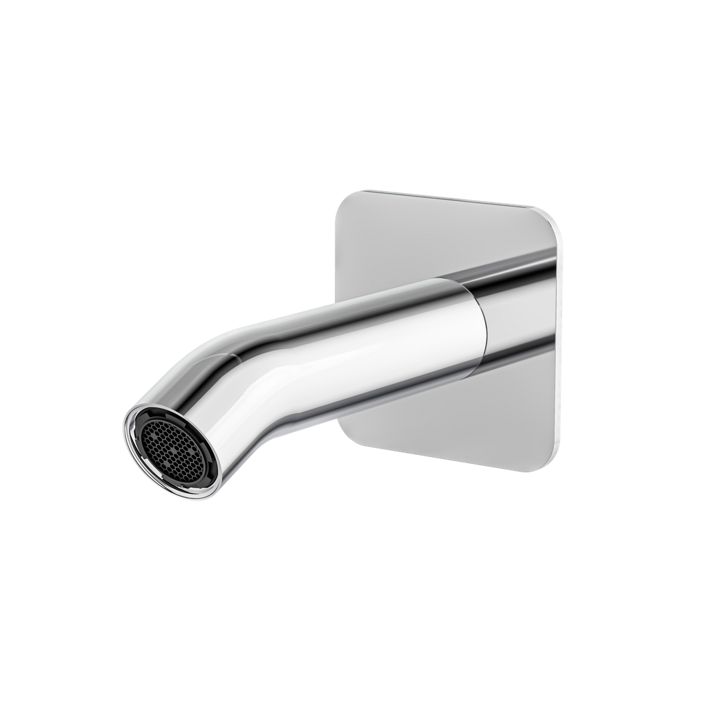Aquabrass Tub Spout 12032 4 3/4" Round No Diverter