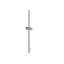 Aquabrass Shower Rail 12886 28'' Round Only with Slider