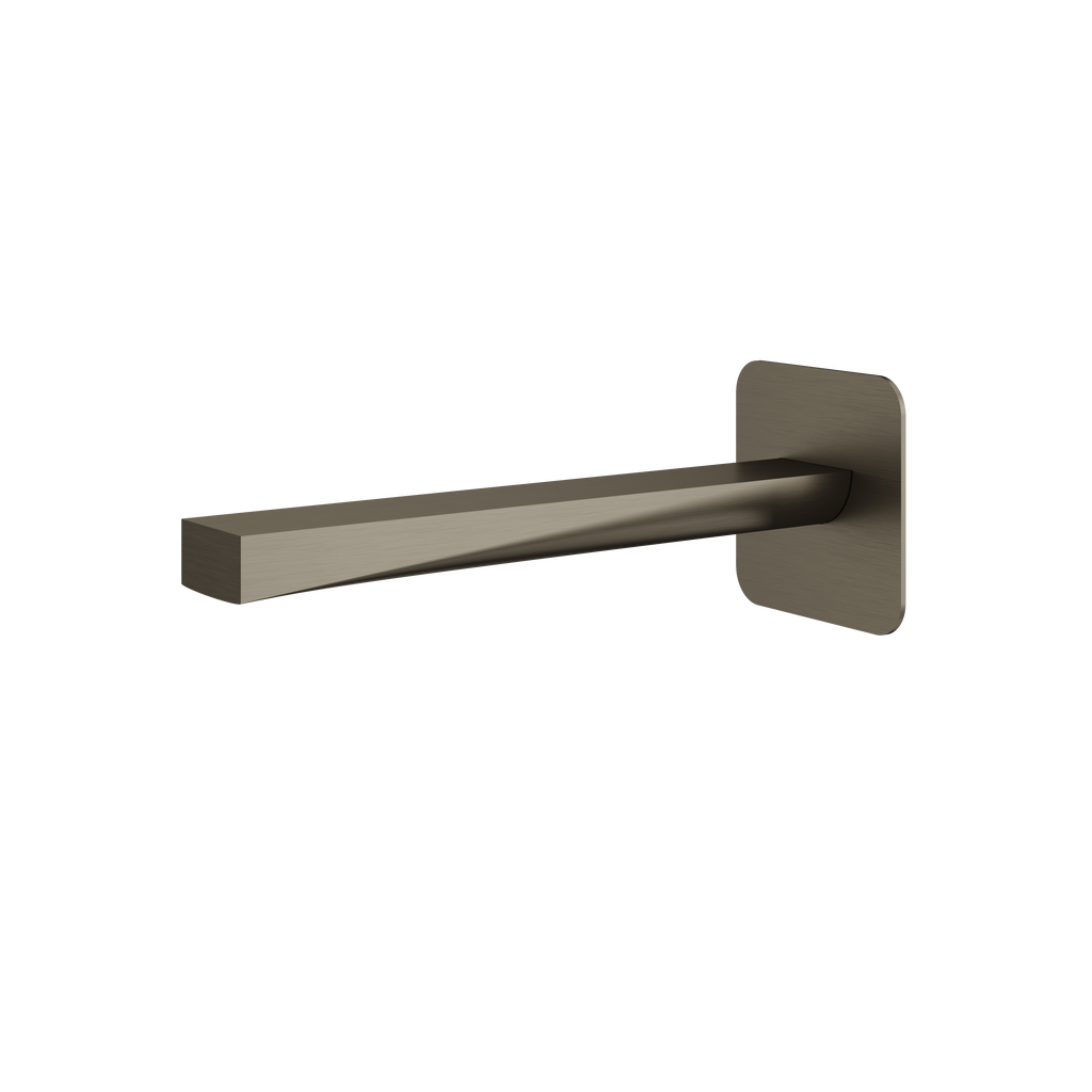 Aquabrass Chicane 19032 9" Square Tub Spout