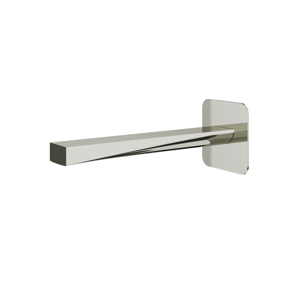 Aquabrass Chicane 19032 9" Square Tub Spout