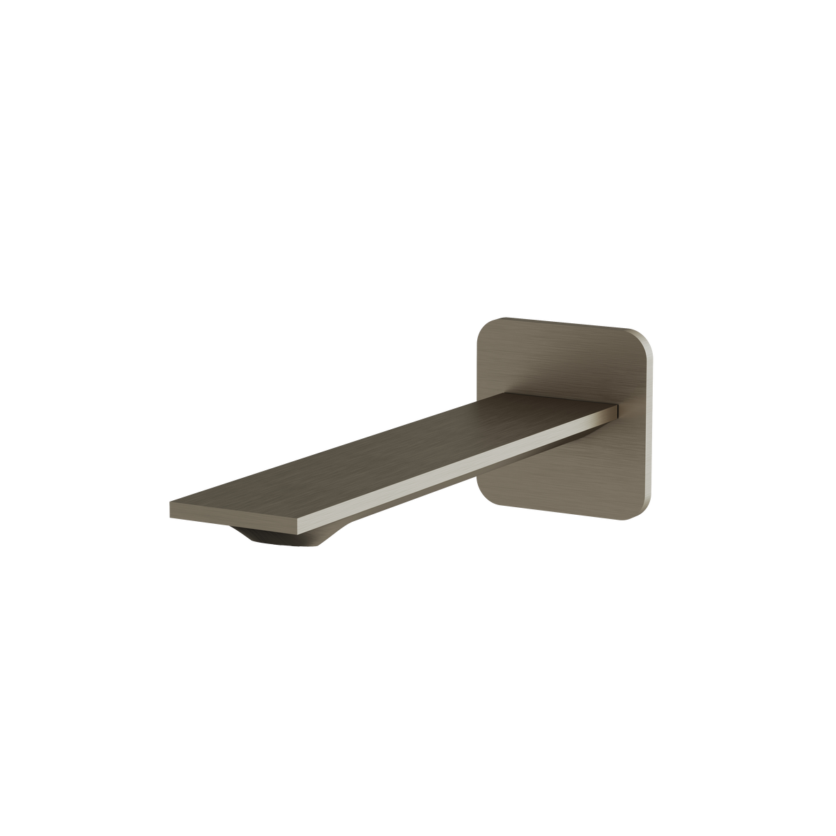 Aquabrass Alpha 92032 8.5" Square Tub Spout