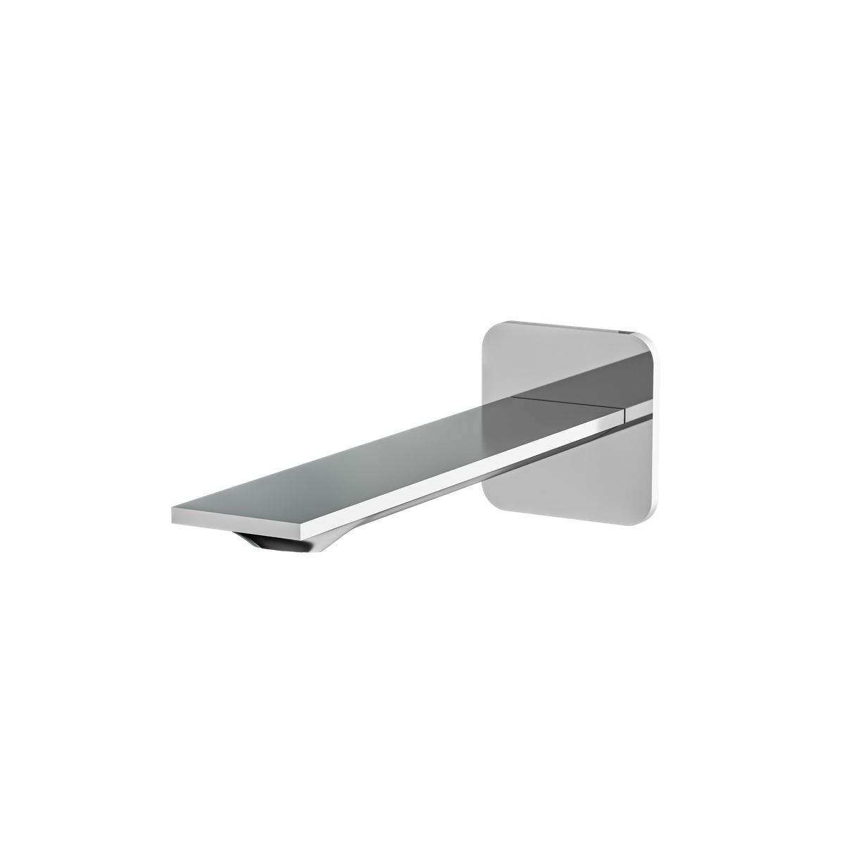 Aquabrass Alpha 92032 8.5" Square Tub Spout