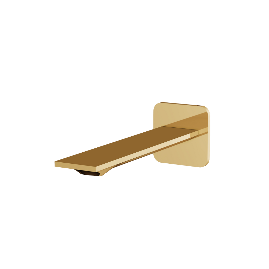 Aquabrass Alpha 92032 8.5" Square Tub Spout