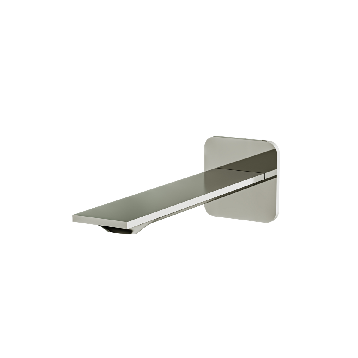 Aquabrass Alpha 92032 8.5" Square Tub Spout