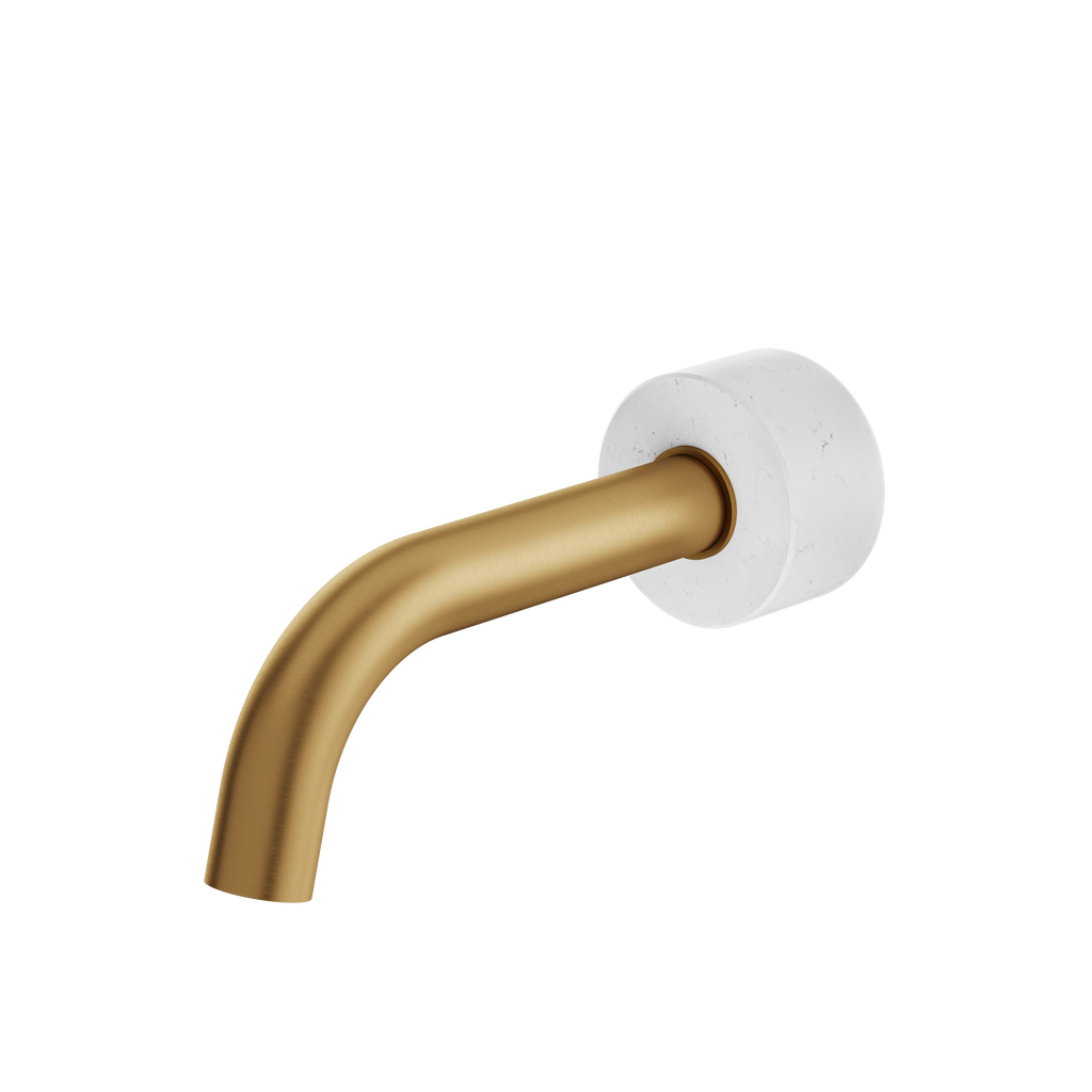 Aquabrass Marmo CL32BC Wall Tub Spout Carrara