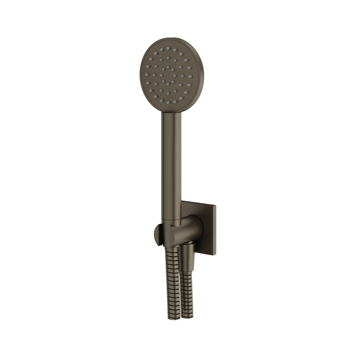 Aquabrass Handshower Sets HSS375 Round Handshower Set Square Flange
