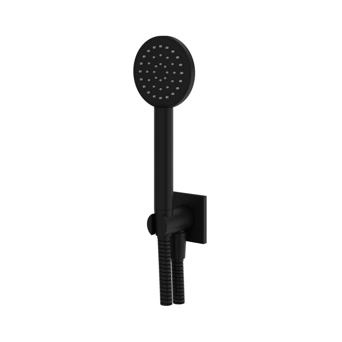 Aquabrass Handshower Sets HSS375 Round Handshower Set Square Flange