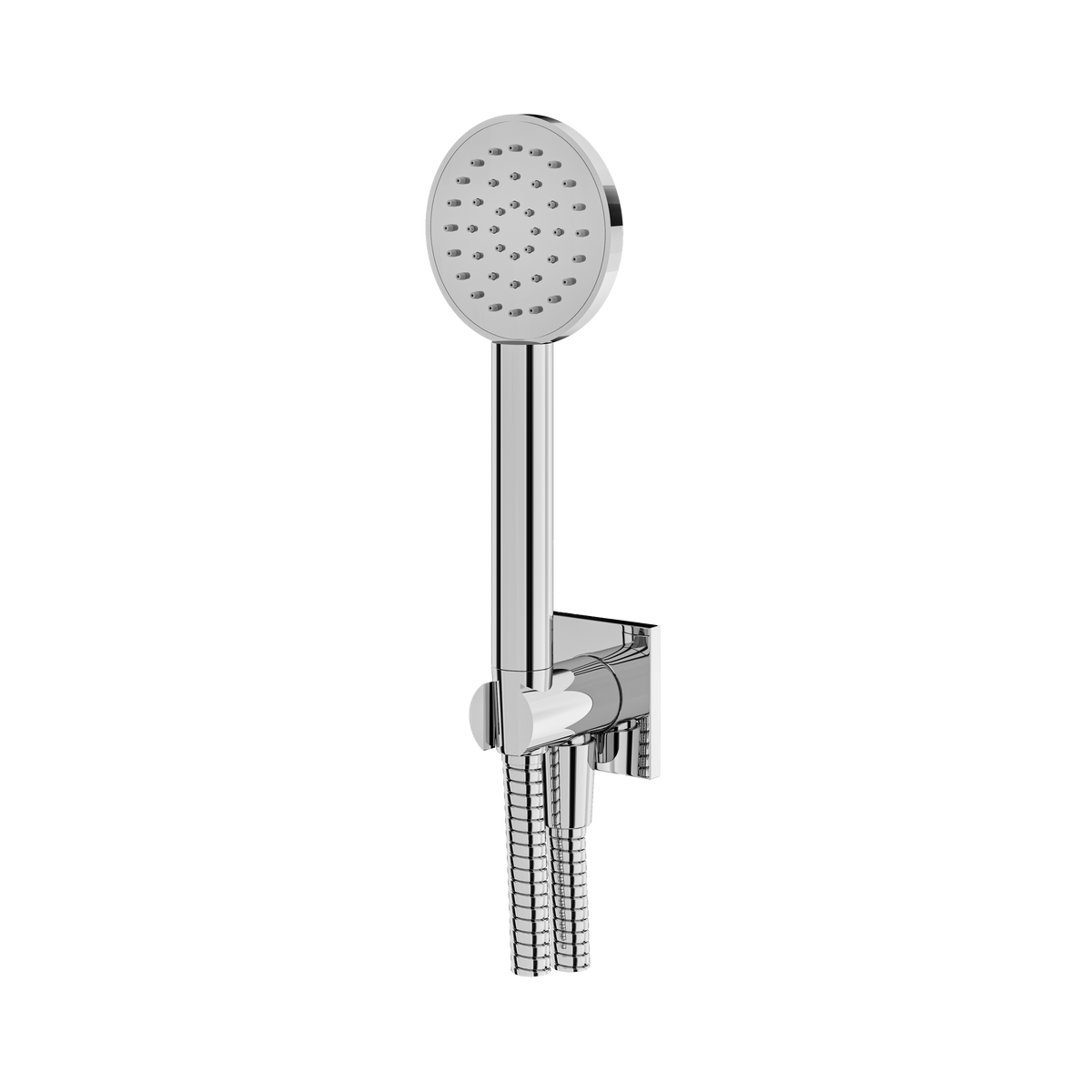 Aquabrass Handshower Sets HSS375 Round Handshower Set Square Flange