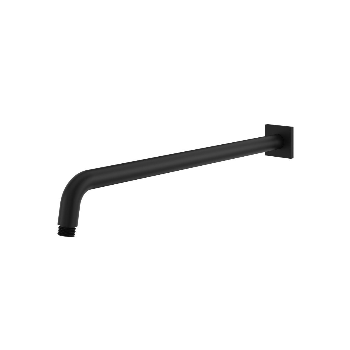 Aquabrass Shower Arms M8206 18" Round Shower Arm & Square Flange