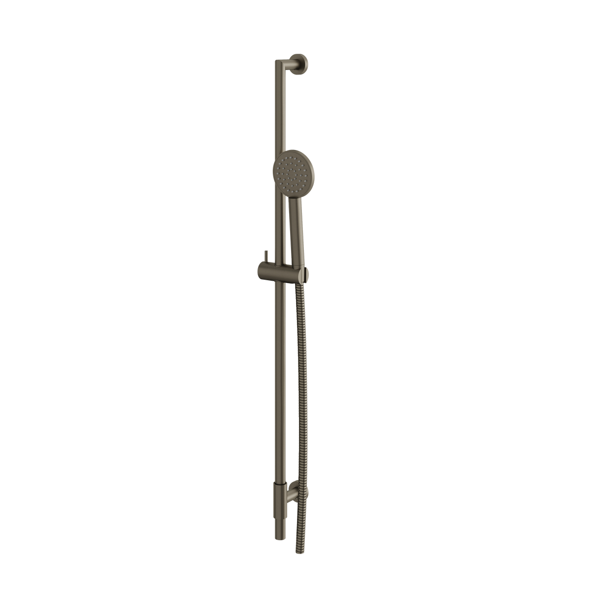 Aquabrass Shower Rail RCR85 Complete with Round Hand Shower