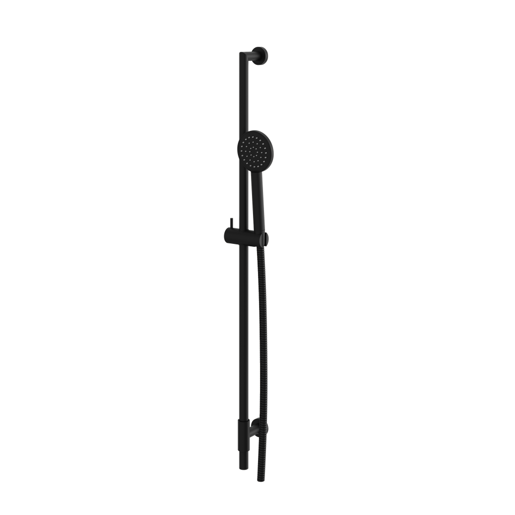 Aquabrass Shower Rail RCR85 Complete with Round Hand Shower