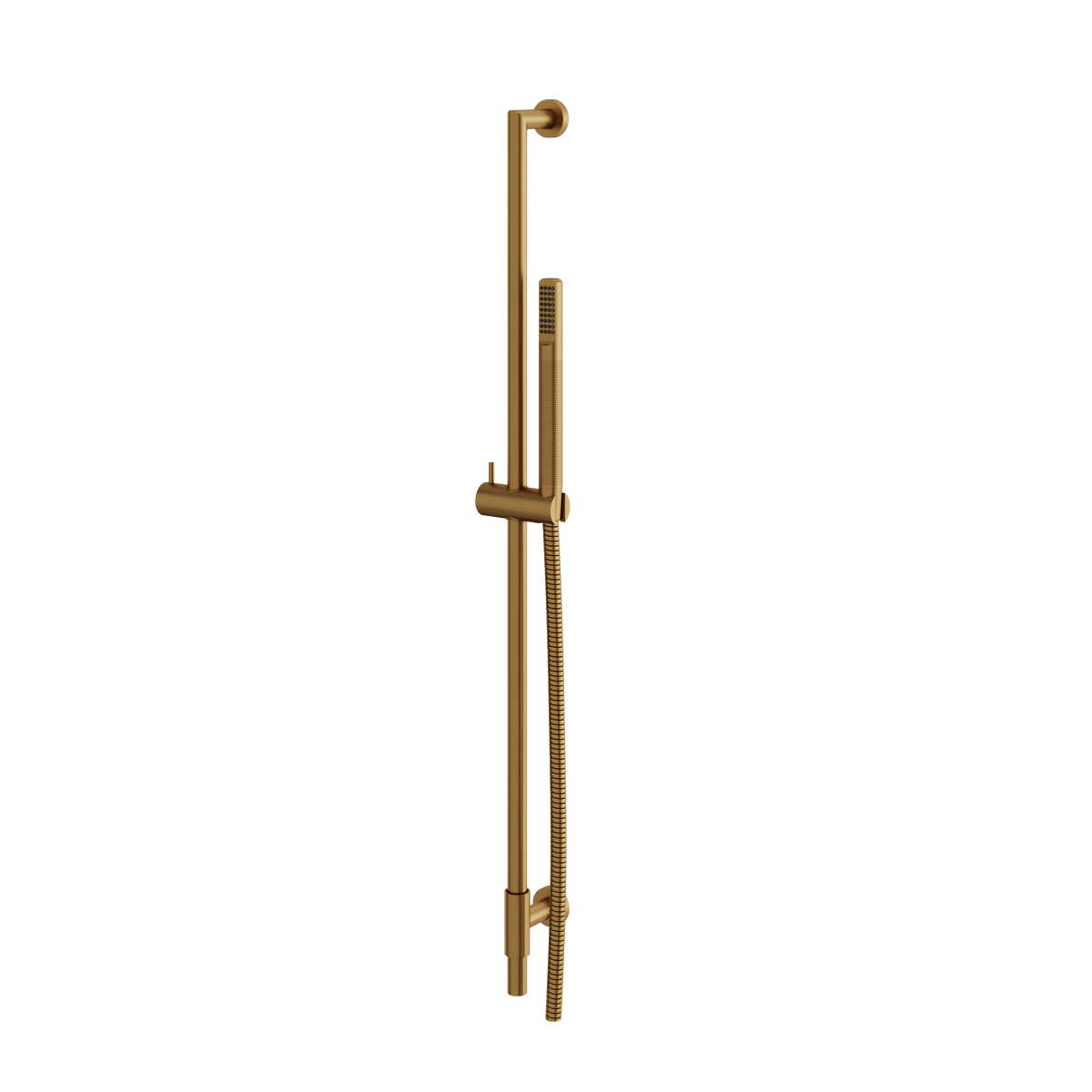Aquabrass Shower Rail RCR95 Complete with Tubular Hand Shower