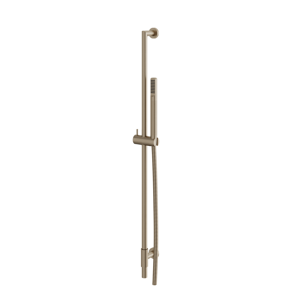 Aquabrass Shower Rail RCR95 Complete with Tubular Hand Shower