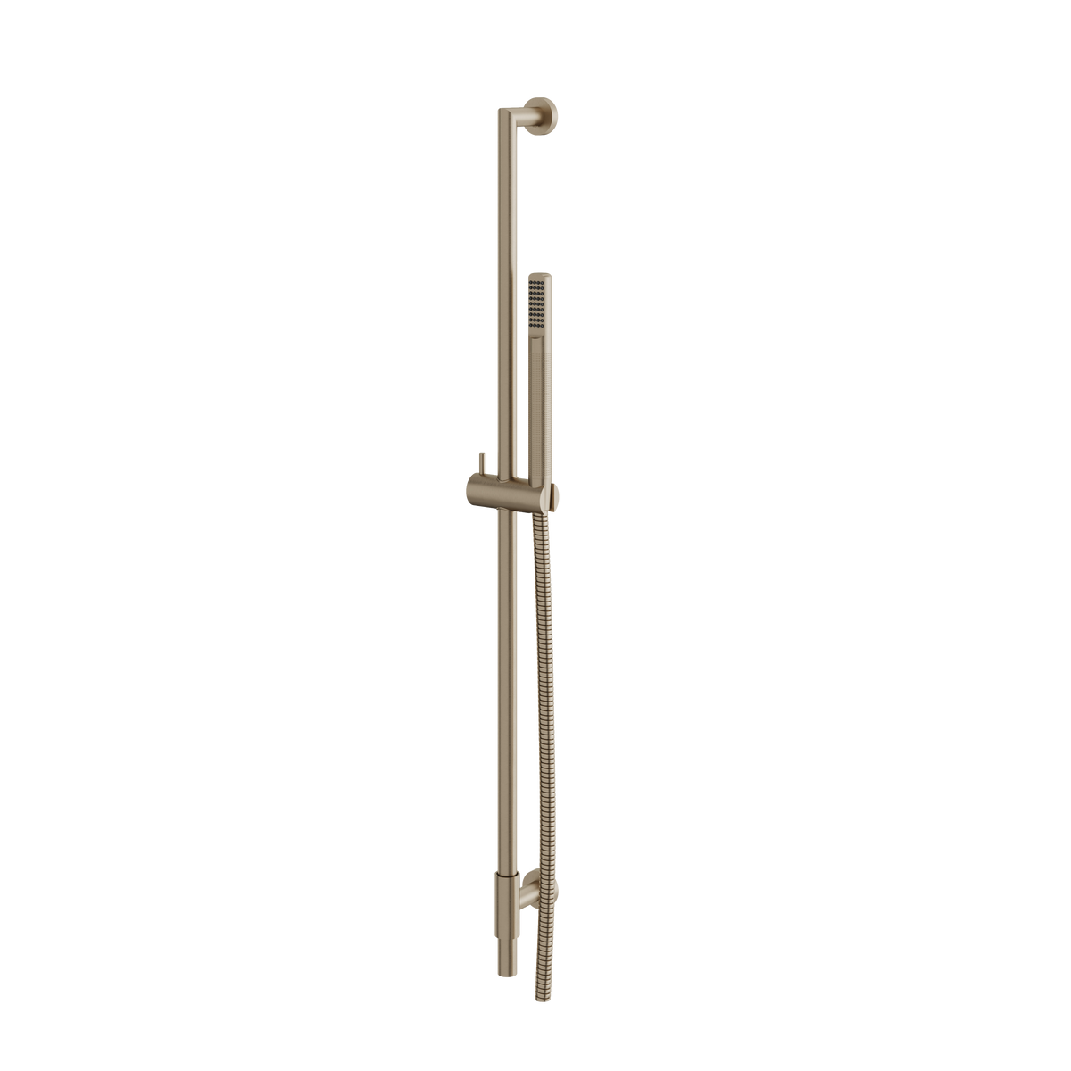 Aquabrass Shower Rail RCR95 Complete with Tubular Hand Shower