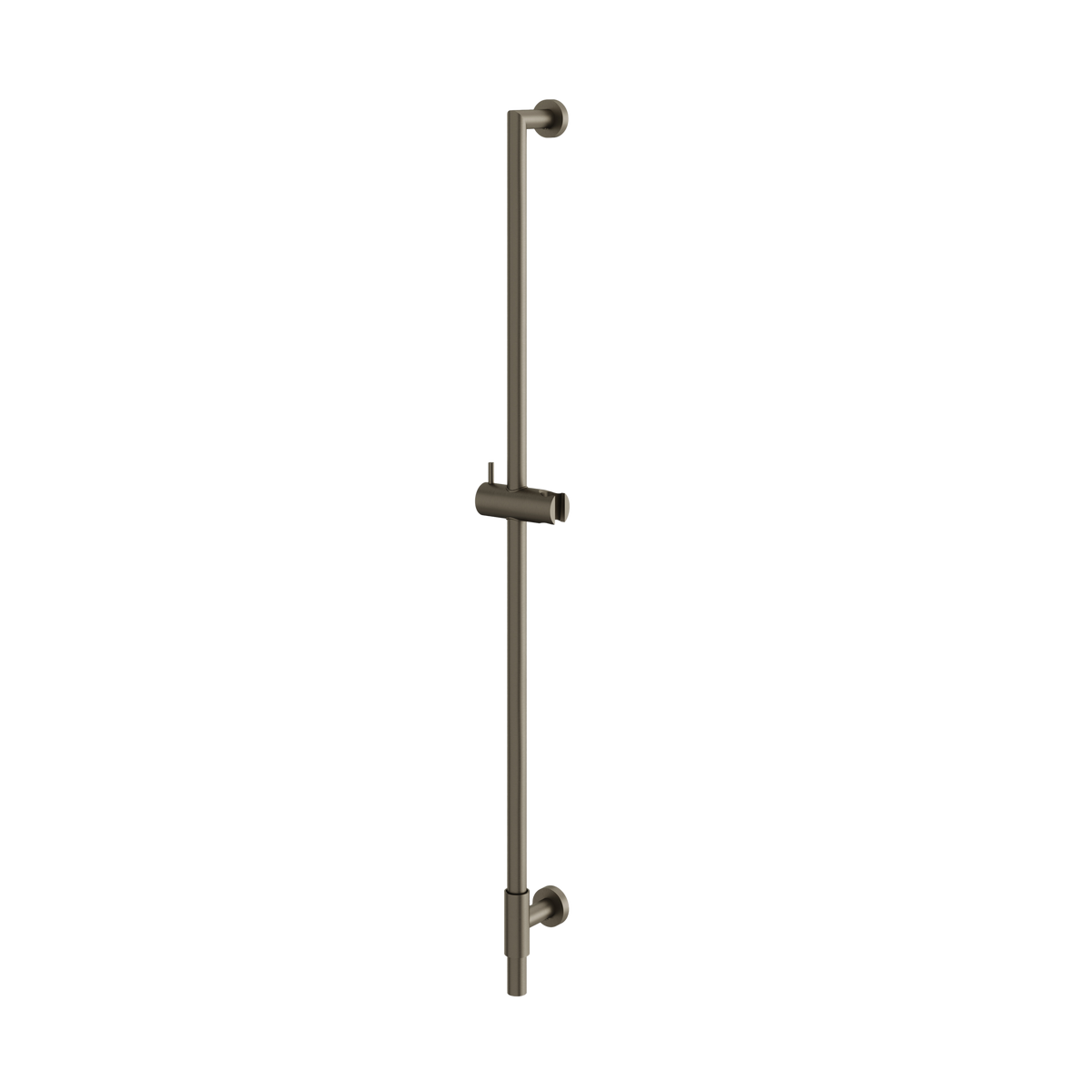 Aquabrass Shower Rail RSR35 Round with Slider