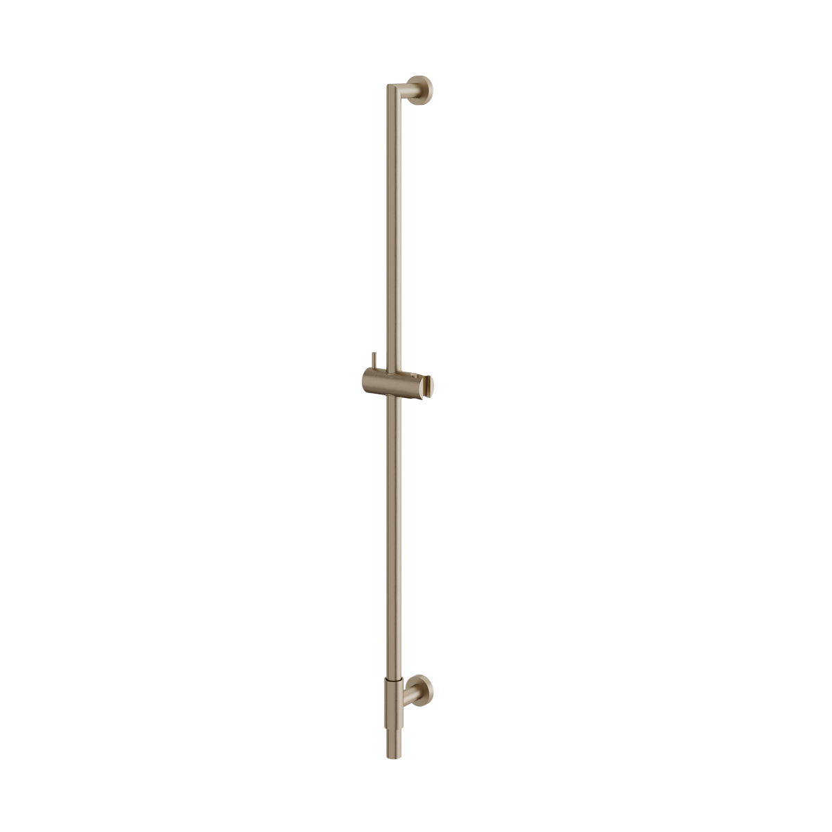 Aquabrass Shower Rail RSR35 Round with Slider