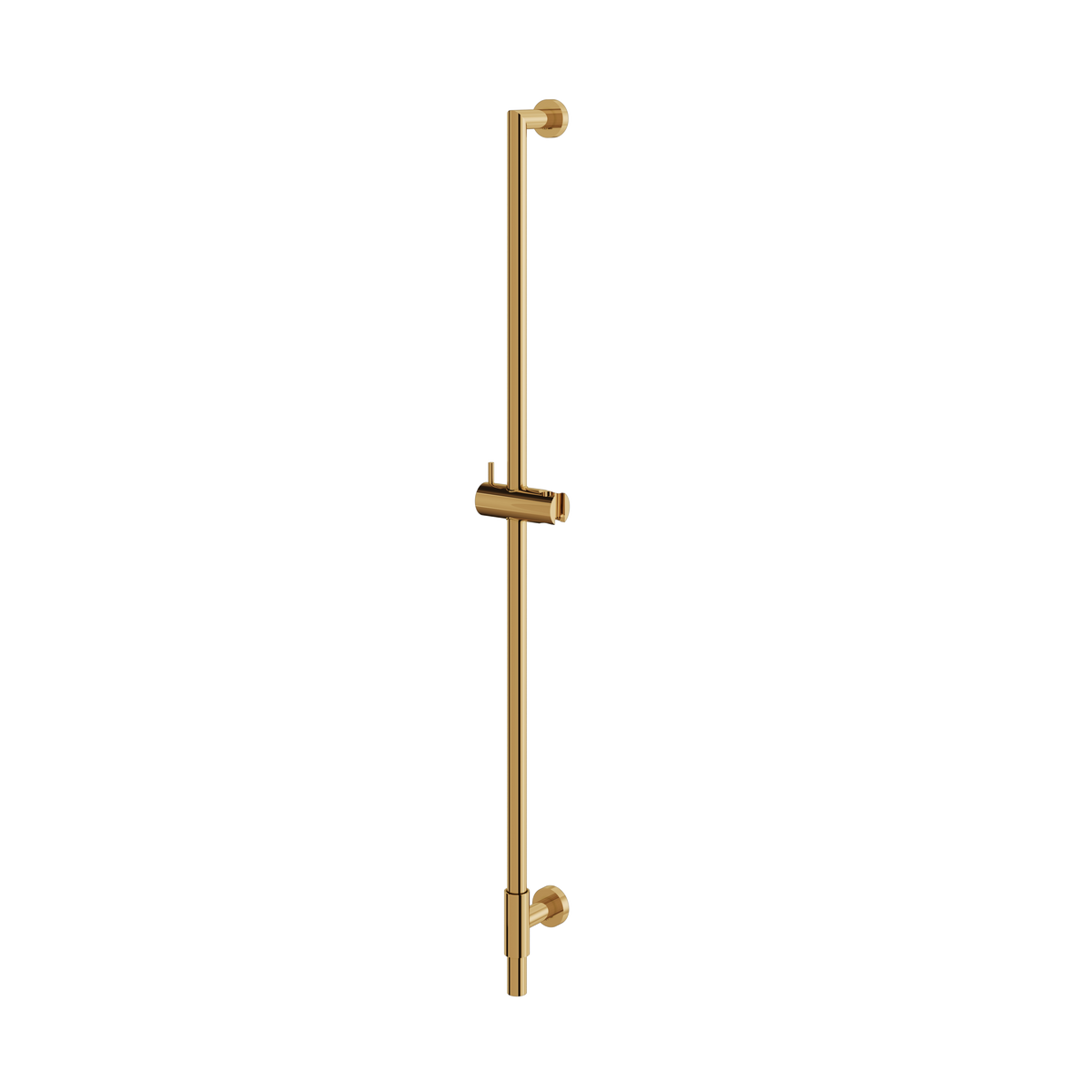 Aquabrass Shower Rail RSR35 Round with Slider