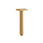 Aquabrass Shower Arms SCD06 Round 6'' Ceiling Arm with Square Flange
