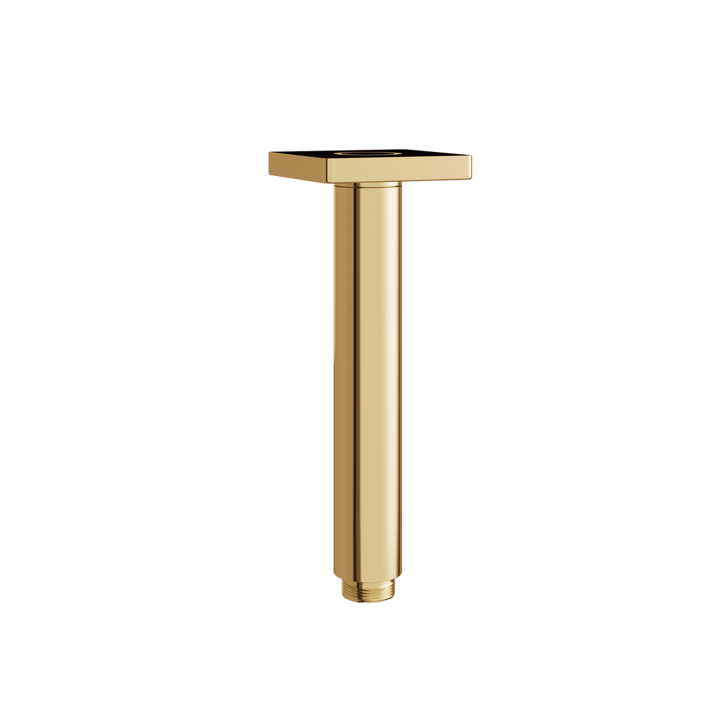 Aquabrass Shower Arms SCD06 Round 6'' Ceiling Arm with Square Flange