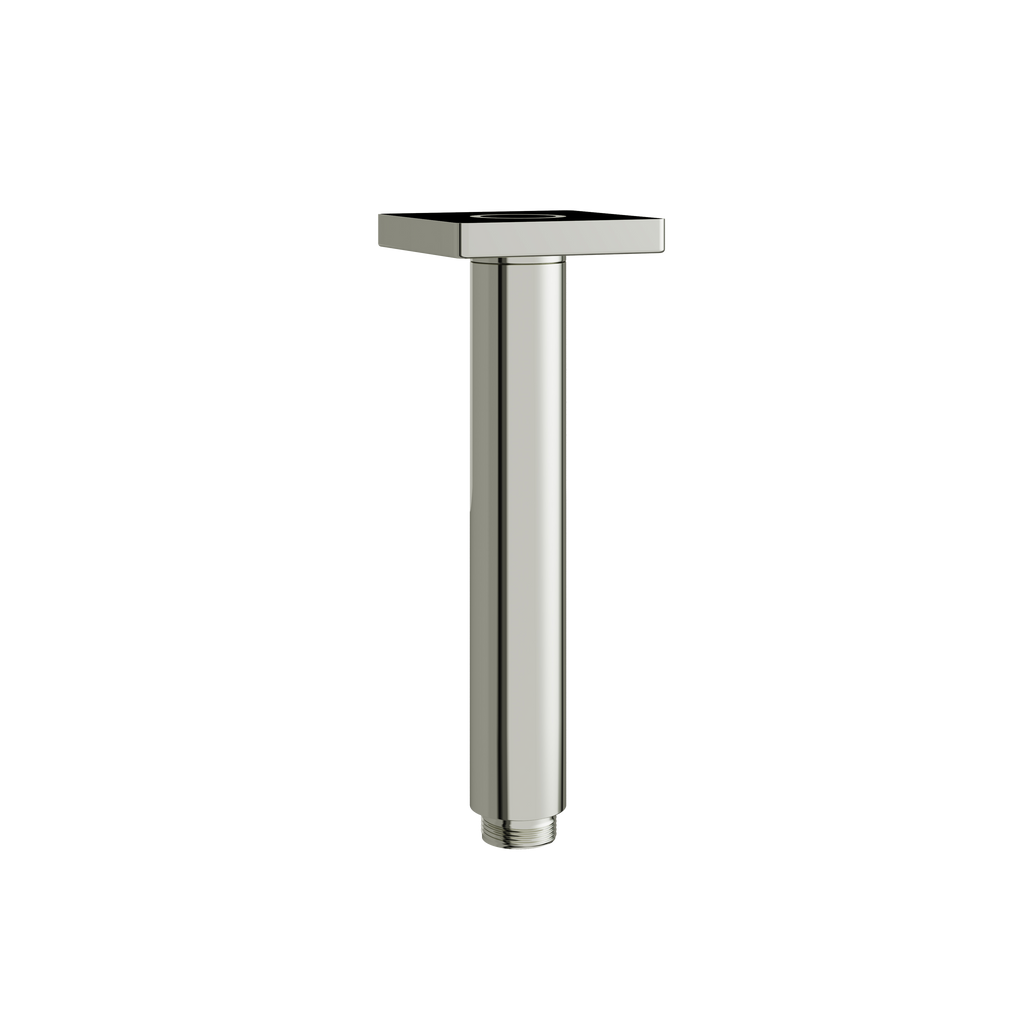 Aquabrass Shower Arms SCD06 Round 6'' Ceiling Arm with Square Flange