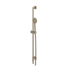 Aquabrass Shower Rail SCR85 Complete with Square Flange & Round Hand Shower
