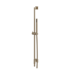 Aquabrass Shower Rail SCR95 Complete with Square Flange Tube Hand Shower
