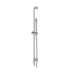 Aquabrass Shower Rail SCR95 Complete with Square Flange Tube Hand Shower