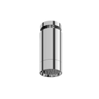 Aquabrass Rainheads SPS65 Rainhead with Ceiling Arm Smooth Ring