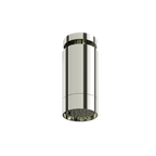 Aquabrass Rainheads SPS65 Rainhead with Ceiling Arm Smooth Ring