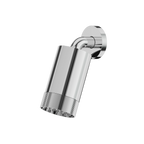 Aquabrass Rainheads SPT67 Shower Head with Wall Arm Textured Ring
