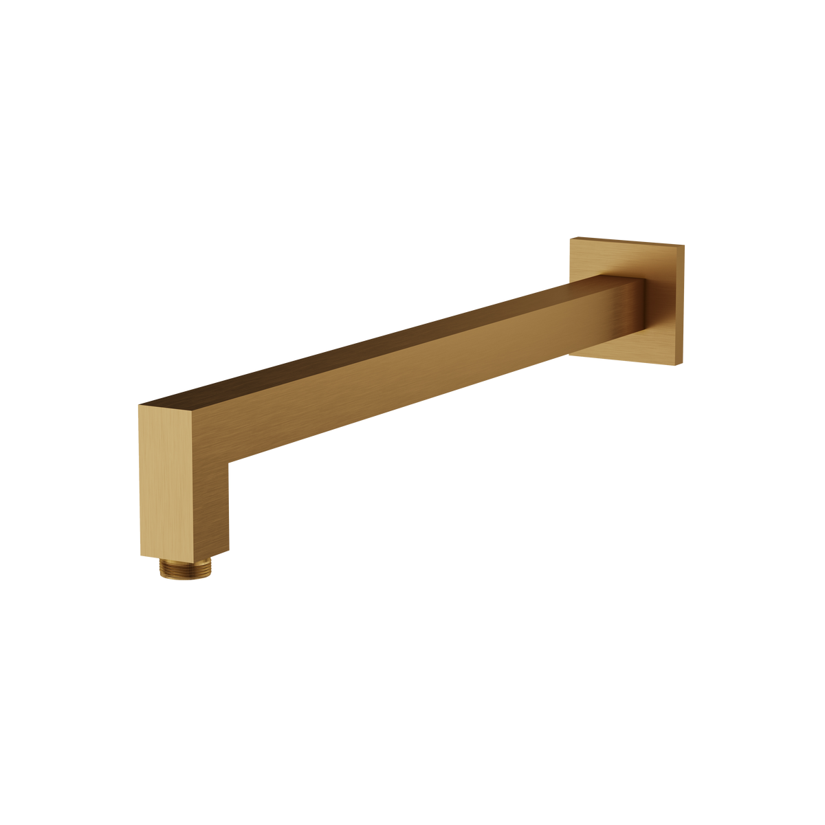 Aquabrass Shower Arms SSA16 Square 16'' Shower Arm with Flange