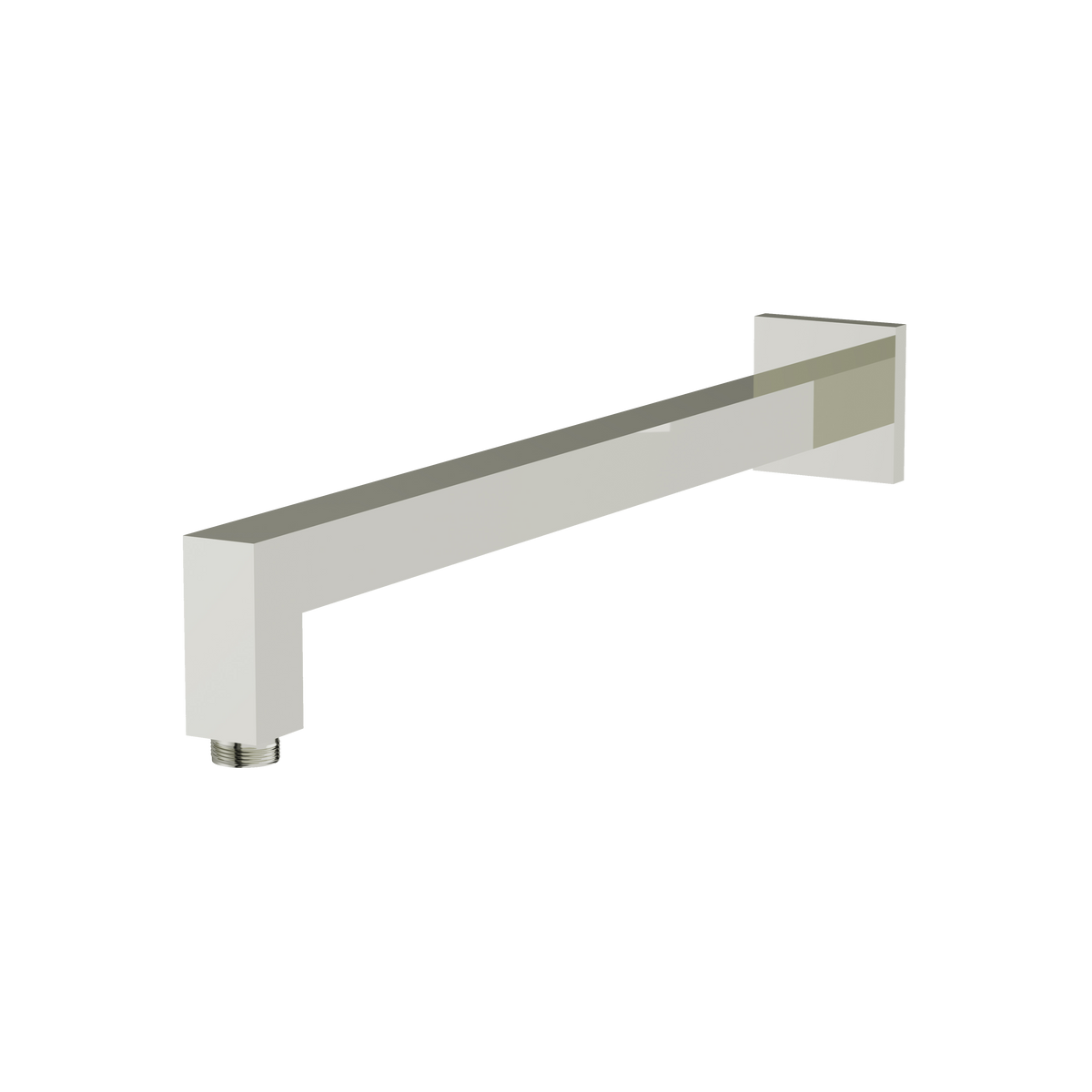 Aquabrass Shower Arms SSA16 Square 16'' Shower Arm with Flange