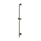 Aquabrass Shower Rail SSR35 Round Rail with Square Flange & Slider