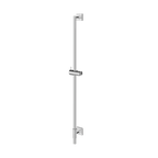 Aquabrass Shower Rail SSR35 Round Rail with Square Flange & Slider