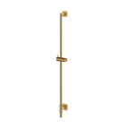 Aquabrass Shower Rail SSR35 Round Rail with Square Flange & Slider