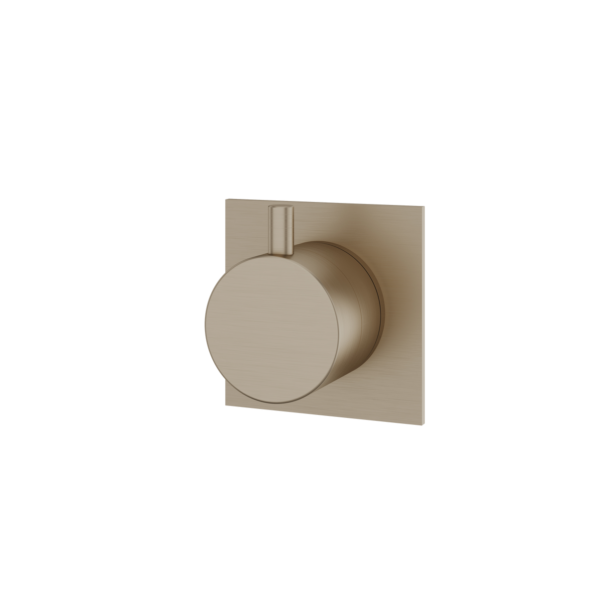 Aquabrass Shower Trims 93822 Square/round Trim Set 2-Way Non-Shared 61934DIV