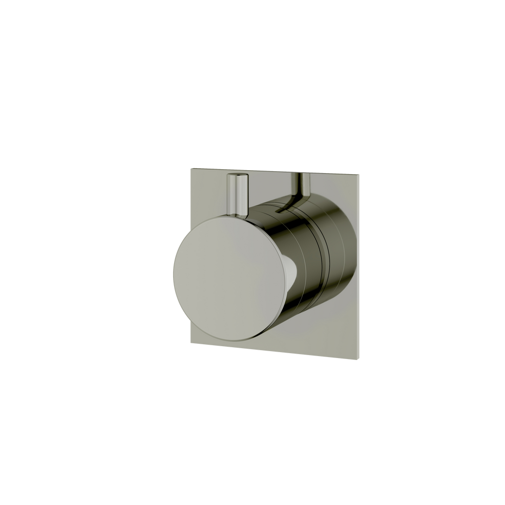 Aquabrass Shower Trims 93832 Square/round Trim Set 3-Way Non-Shared 61934DIV