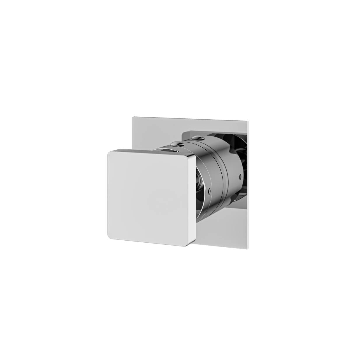 Aquabrass Shower Trims 93833 Square Trim Set 3-Way Non Shared 61934 Diverter Main image