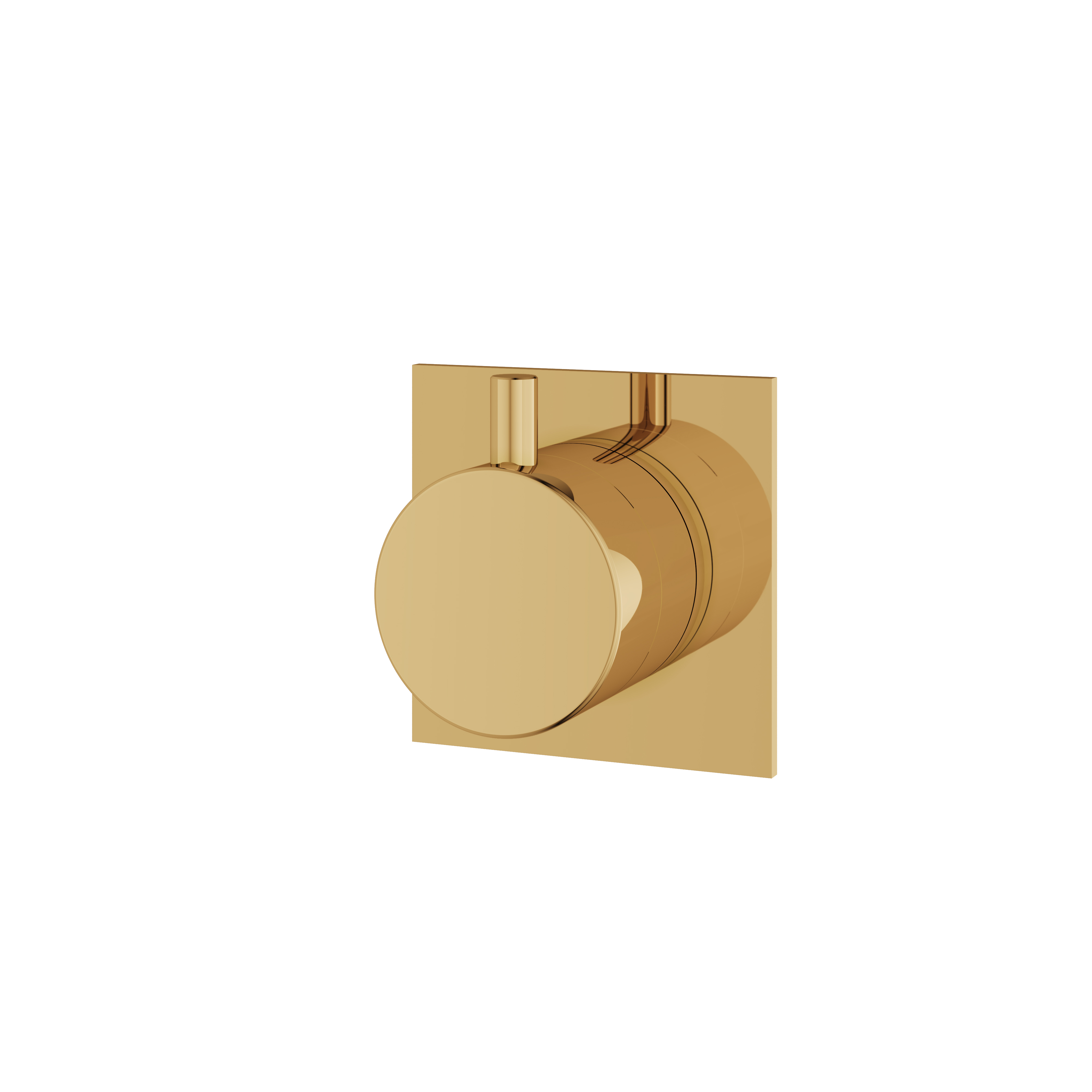 Aquabrass Shower Trims 93922 Square/round Trim Set 2-Way Shared 61934 Diverter Secondary image