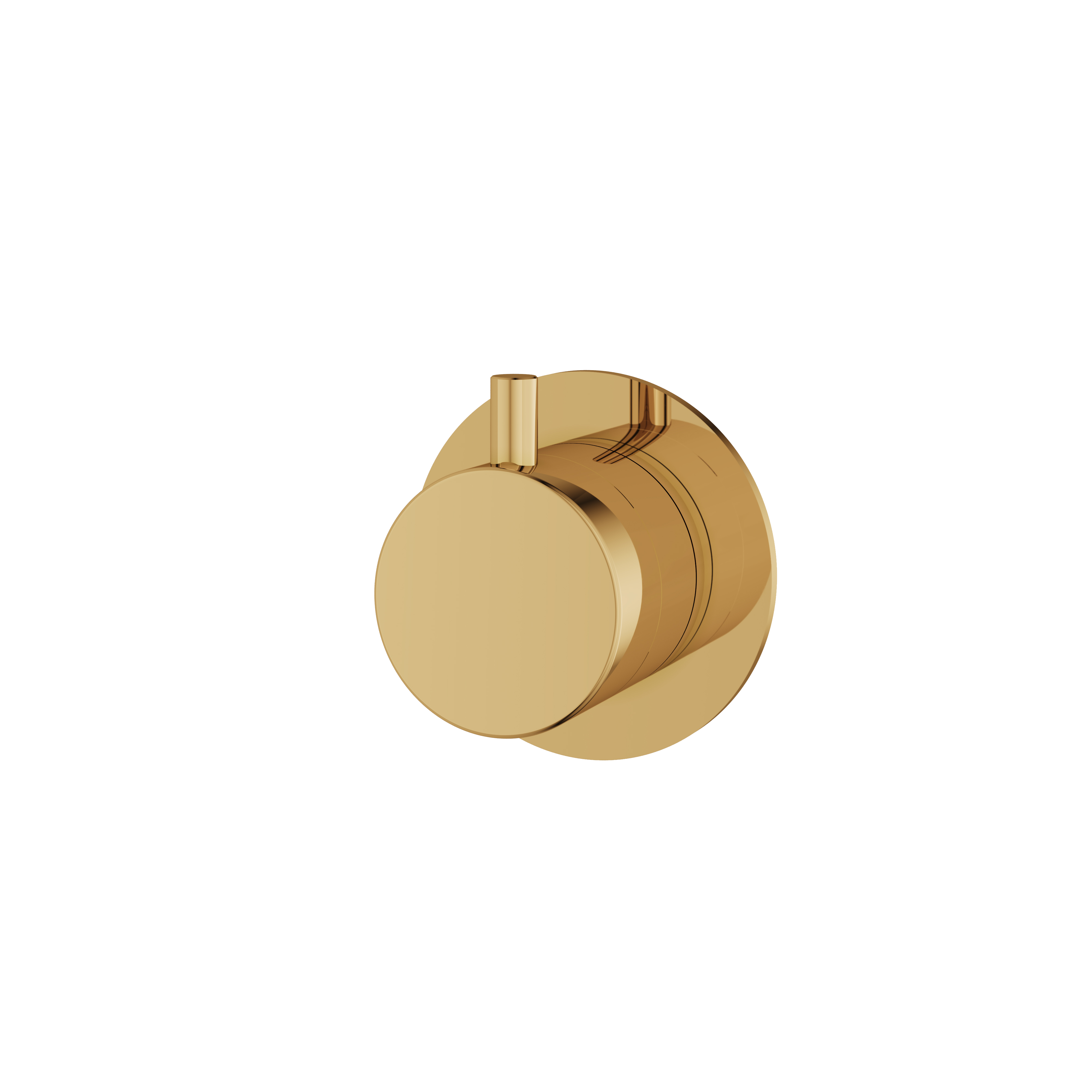 Aquabrass Shower Trims 93931 Round Trim Set 3-Way Shared 61934 Diverter Secondary image